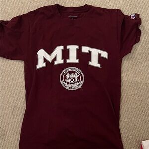 Champion Maroon MIT T-Shirt